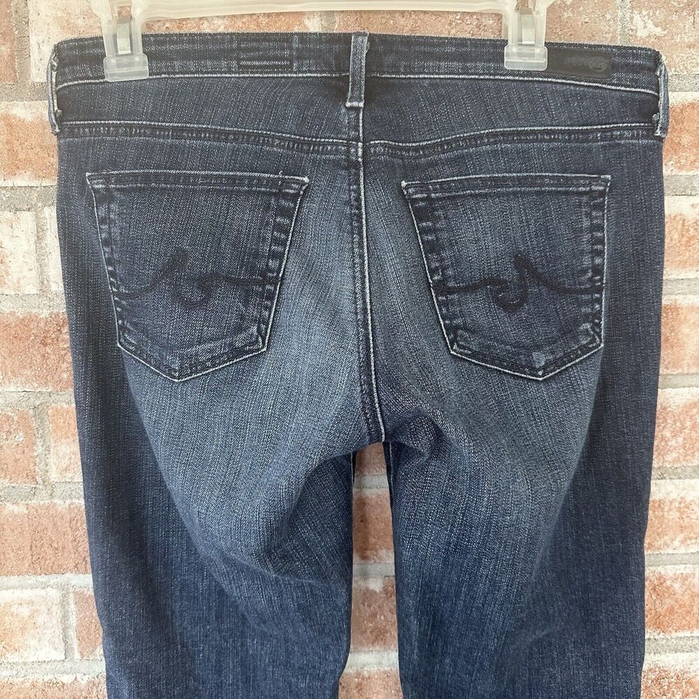AG Adriano Goldschmied Stevie Ankle Slim Straight Jeans Size 28 - Picture 6 of 8